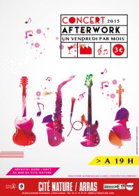 Concert Afterwork. Le vendredi 25 septembre 2015 à ARRAS. Pas-de-Calais.  19H00